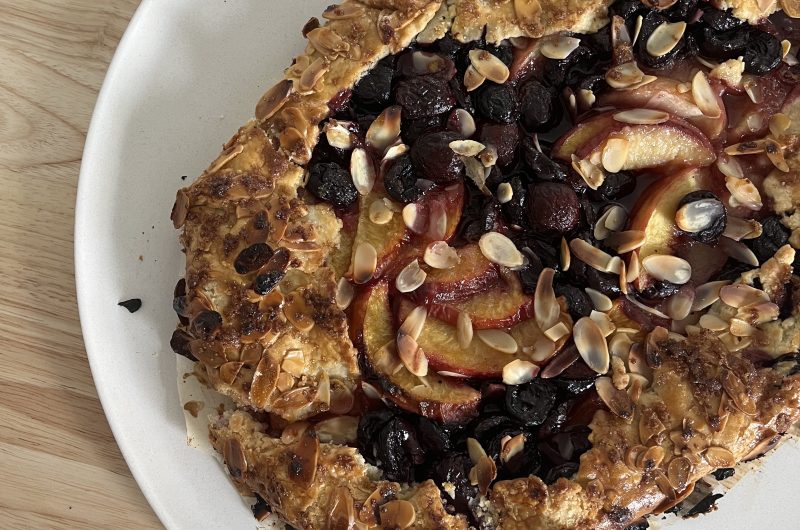Stone Fruit and Almond Galette