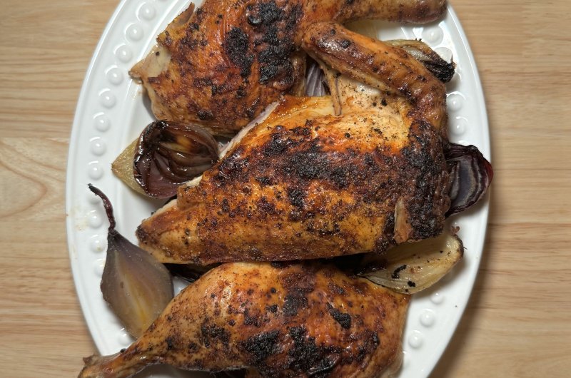 Easy Roasted Chicken 